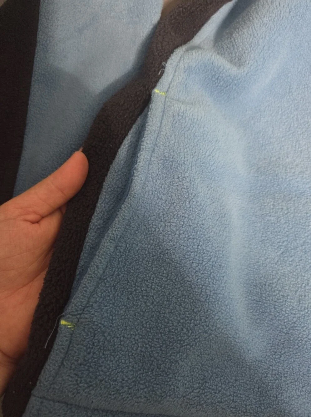 GAP Quarter Zip Fleece Sweater With Pockets, Size XL